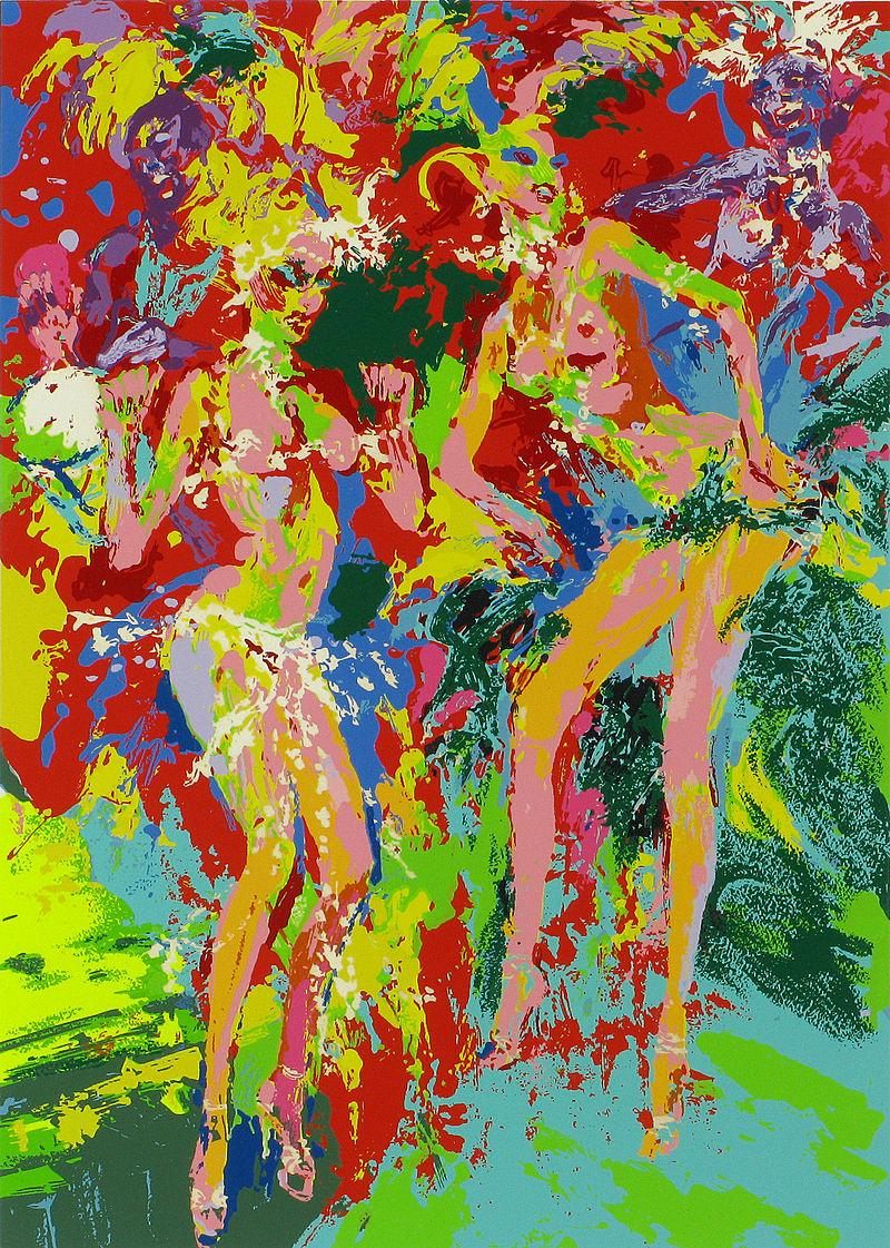 Leroy Neiman Carnaval Suite Passistas